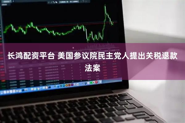 长鸿配资平台 美国参议院民主党人提出关税退款法案